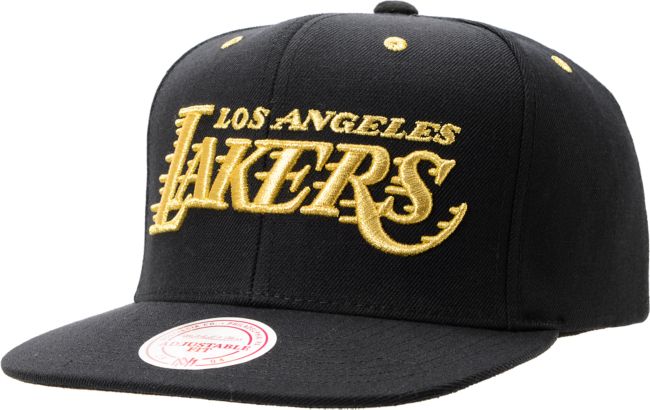 lakers strapback hat